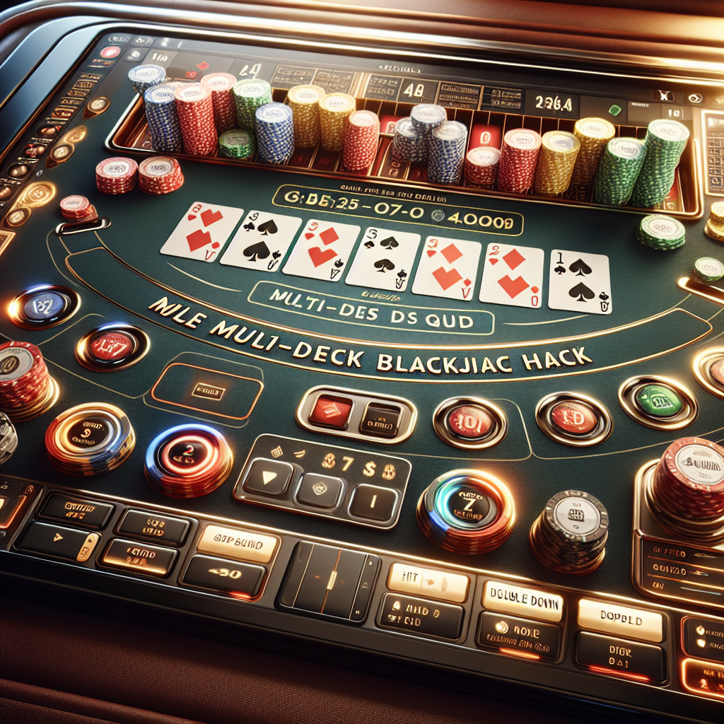 Tác động của trò chơi nhiều bộ bài đến chiến lược Blackjack
