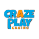 logo CrazePlay Casino Bonus: Third Deposit Offer of 100% Match Up To €1000 Plus 50 Extra Spins