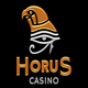 logo Bonus Horus Casino: 50% fino a €250 ogni domenica