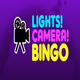 logo Bonificación del Casino Lights Camera Bingo: Gira 5 Veces Gratis