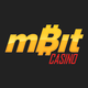 logo mBit Casino: 125% μπόνους μέχρι 1.5 BTC + 125 δωρεάν περιστροφές, 3η κατάθεση