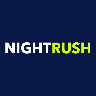 logo NightRush Casinoで最大333回のボーナススピンを受け取る。