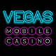 logo Vegas Mobile Casino Boonus: 50 keerutust mängus Book of Death esimese sissemaksega