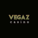 logo Vegaz Casino: 100% boonus kuni €300 + 50 tasuta keerutust, 3. sissemakse