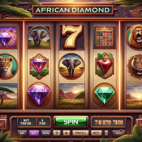 African Diamond (Konami Gaming) logo