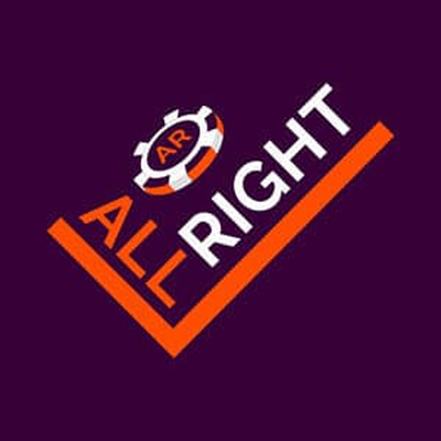 logo Bonus All Right Casino: Ia un Bonus de 12% până la 1000 € Plus 25 Rotiri Gratuite la Al Treilea Depozit