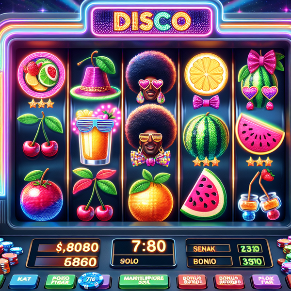 Disco Fruits (Cayetano Gaming) logo