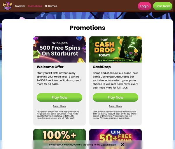 Bonuses and Promotions