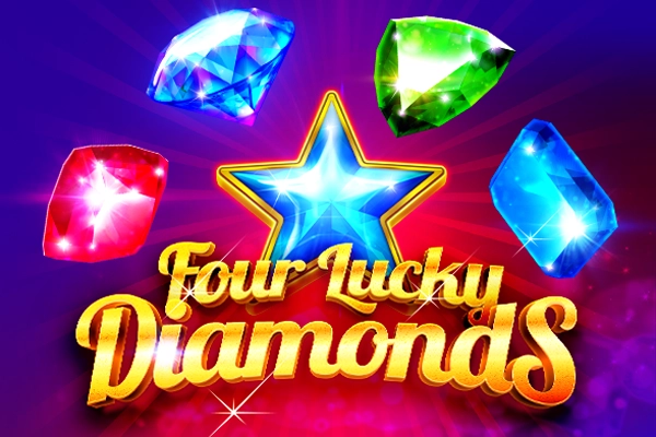 Four Lucky Diamonds Slot (BGaming) logo