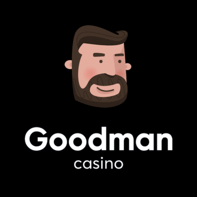 Goodman Casino Bonus: Doble ditt første innskudd med opptil 400 PLN og få 100 ekstra spinn! logo