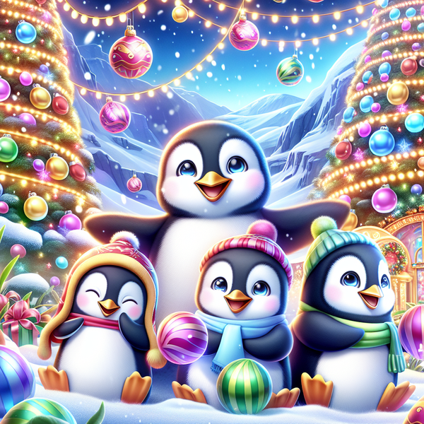 Holly Jolly Penguins (Games Global) logo