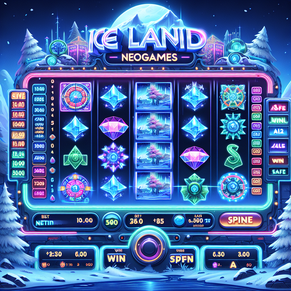 Ice Land (NeoGames) logo