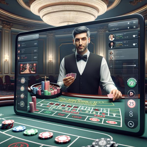 Utnyttja Live Dealer Casinon