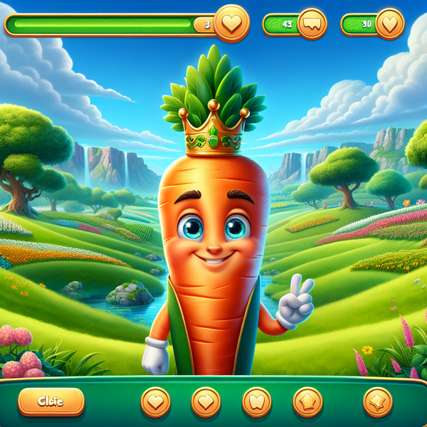 King Carrot (Hacksaw Gaming) logo