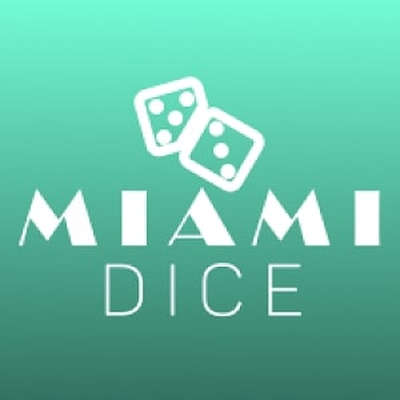 Miami Dice Casino Bonus: Reivindicați un bonus de 75% până la €500 plus 50 de rotiri gratuite la Aloha Slot la a treia dvs. depunere logo