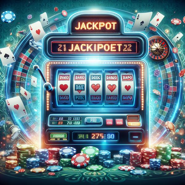 Varians i progressive jackpot-spill