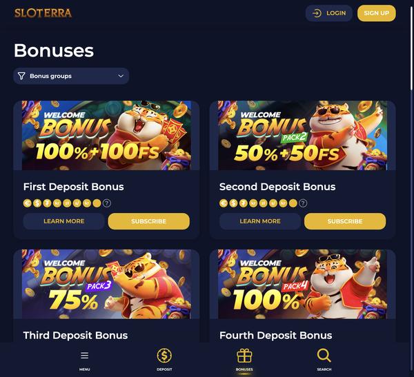 Bonuses and Promotions