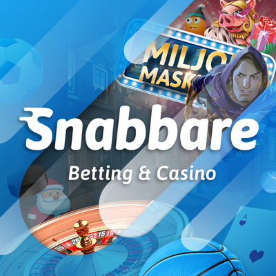 Snabbare Casino Bonus: 100% odgovara do 2,000 kr plus 40 vrtnje (2,5 kr po svakoj) logo