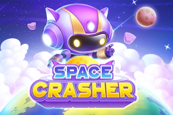 Space Crasher (Spadegaming) logo