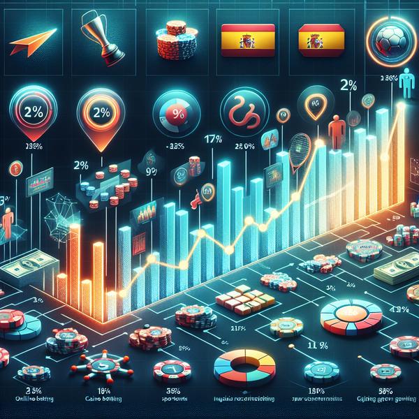 <h2>Receita de Jogos de Azar na Espanha Atinge €350,7 Milhões no 1º Trimestre de 2023, Superando Trimestres Anteriores</h2>
