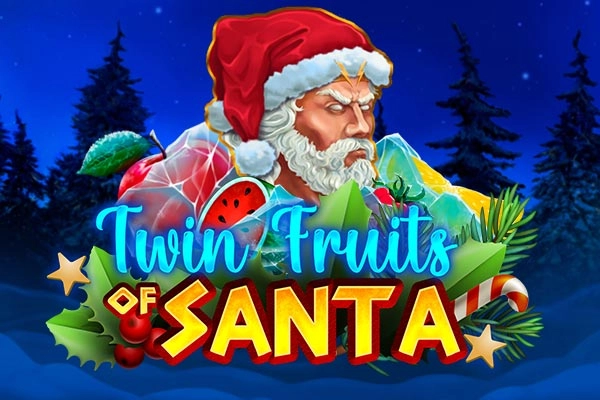 Twin Fruits of Santa (Mascot Gaming) logo