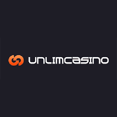 Unlim Casino offers a 50% bonus up to 15,000 руб plus 75 free spins worth 5 руб each logo