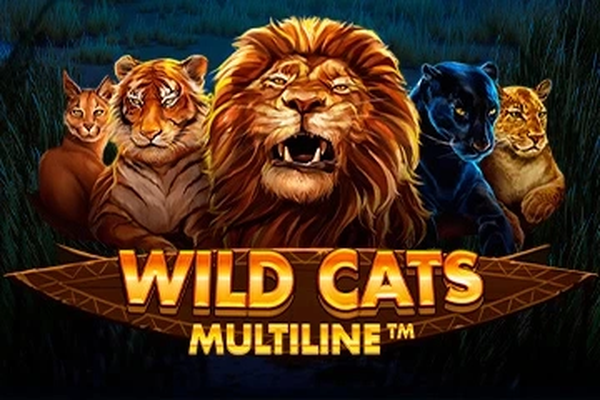 Wild Cats Multiline Slot (Red Tiger Gaming) logo